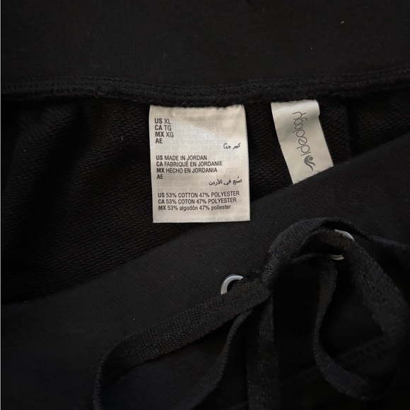 NWT Ideology Mini Athletic Skirt Black Drawstring Sz XL - Picture 8 of 10